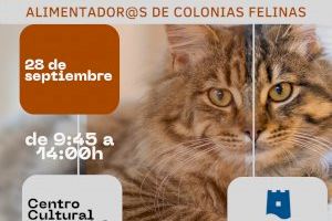 La concejalia de Protección Animal organiza una jornada de formación de alimentación de colonias felinas