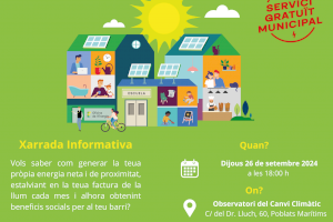 València Clima i Energia amplia les comunitats energètiques locals al Marítim en el marc del programa “Els barris es connecten al sol”