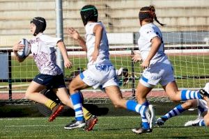 El equipo sub18 del Club de Rugby La Safor chequea su estado de forma este sábado 21 de septiembre