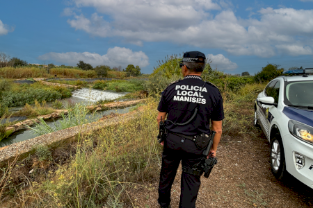 Manises refuerza la seguridad en el entorno del parque natural del Turia