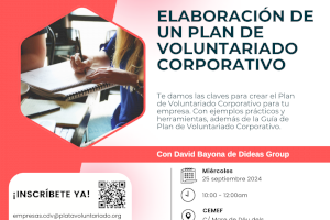 CEMEF acoge un taller práctico para la elaboración de Planes de Voluntariado Corporativo