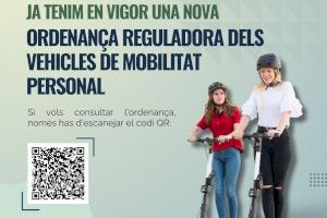 El Ayuntamiento de Benifaió regula con una ordenanza la circulación de ciclos, bicicletas, monopatines y patinetes