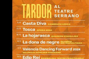 El Teatre Serrano de Gandia presenta la seua variada programació de tardor