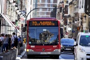 La EMT recibe una subvención de 13,7 millones de euros de la Autoritat de Transport Metropolità de València