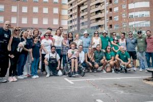 La alcaldesa Begoña Carrasco participa en la jornada solidaria en favor de la asociación la Asociación Mef2C