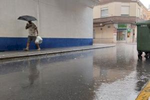 Últims estertors del temporal este dilluns en la Comunitat Valenciana