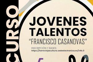 Torrevieja convoca el primer concurso de jóvenes talento musicales “Francisco Casanovas”