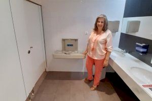 Orihuela mejora los edificios públicos con la instalación de cambiadores de bebés