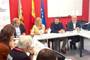 Pradas defiende que la coordinación y la formación son fundamentales para unos servicios de bomberos "ágil, eficaz y homogéneo"