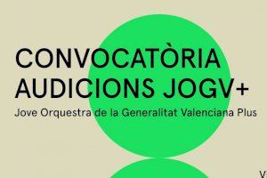 El Institut Valencià de Cultura convoca audiciones para la nueva Jove Orquestra de la Generalitat Plus