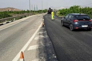 La Generalitat invierte más de 1,5 millones de euros para la rehabilitación de carreteras de la Vega Baja y el Baix Vinalopó