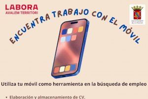 Curso para “encontrar trabajo con el móvil” el próximo lunes en la Escuela de Oficios