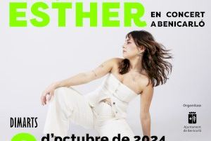 El concert de la cantant Esther protagonitza els actes del Nou d’Octubre a Benicarló