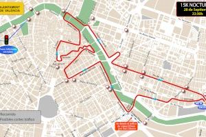 La tradicional carrera 15k nocturna llega a València este fin de semana: Consulta las calles afectadas