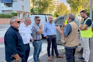 Benidorm ultima las obras de renaturalización y renovación de redes de saneamiento y pluviales en el barrio de Els Tolls