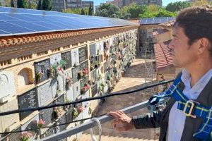 Las placas solares del cementerio municipal de Campanar serán las primeras en conectarse a la red eléctrica