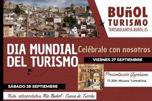 El Ayuntamiento de Buñol organiza numerosas actividades por el Día Mundial del Turismo este fin de semana