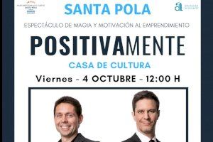 Espectáculo de magia y motivación al emprendimiento en Santa Pola