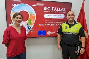 Nueva edición de BiciFallas impulsada por los ayuntamientos de Elda y de Petrer para celebrar la Semana Europea de la Movilidad