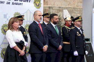 La Policía Local de Sagunto reconoce la labor de 29 policías locales y 4 civiles