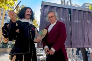 Benidorm programa todos los fines de semana de octubre visitas teatralizadas a la exposición ‘El Prado en las Calles’