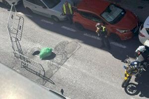 Cortan al tráfico una avenida de Alicante al surgir un socavón