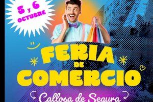 Callosa de Segura sale a la calle los próximos sábado 5 y domingo 6 de octubre con una nueva edición de la Feria de Comercio