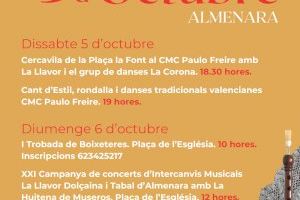 Almenara prepara per a aquest cap de setmana les celebracions per al 9 d'Octubre: consulta la programació