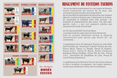 Llíria celebra la 20a edició de la seua Setmana Taurina