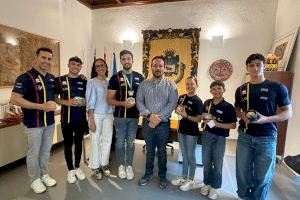 Recepción oficial en Manises del club Dinamic por sus triunfos en el Campeonato del Mundo