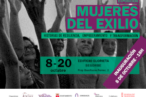 La exposición “Mujeres del exilio” se inaugura en el Edificio Glorieta de Segorbe