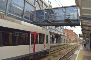 Nueve heridos en la colisión de dos tranvías en Burjassot