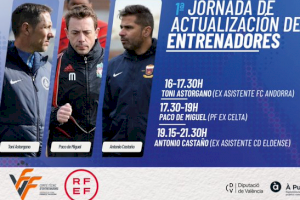 200 entrenadores asistirán mañana viernes en l’Alfàs a la jornada de actualización organizada por RFEF