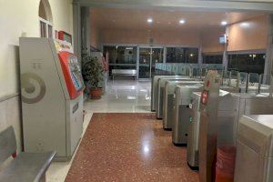 La estación de Aldaia se moderniza: estrenará rehabilitación y cerramientos nuevos