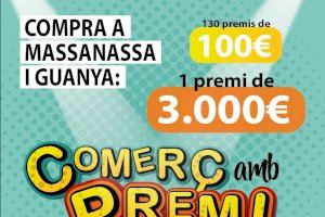 Comerç amb Premi, la campaña del Ayuntamiento de Massanassa que reparte 16.000 euros  para las personas que compren en el comercio local