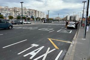 Movilidad coordina la creación de una zona de parada ‘kiss and go’ para evitar las congestiones a las puertas de la Estación Sorolla