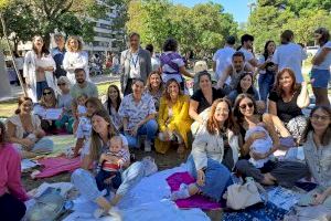 El Departamento de Salud Clínico-Malvarrosa organiza un macrotaller de lactancia materna al aire libre