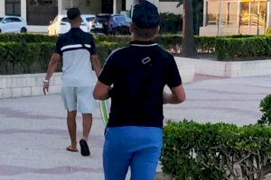 Un lladre intenta apunyalar a un Guàrdia Civil anara de servici en un violent robatori en plena platja de Cullera