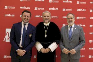 El alcalde de Sant Joan participa en el acto oficial de la apertura del curso académico 2024/2025 de la Universidad Miguel Hernández