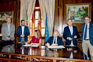 Ayuntamiento de Castellón y Ascer firman un memorando para el impulso de la promoción cerámica en la ciudad y sus usos urbanos