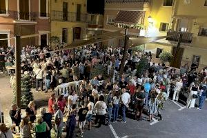 Olocau reuneix unes 500 persones amb el sopar popular i el Discomòbil Remember de les Festes en honor a la Verge del Rosari