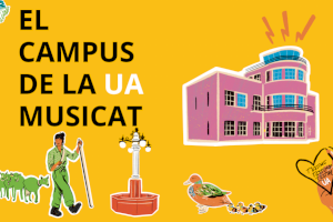 El Servei de Llengües de la UA crea un itinerario por el campus a través de la música valenciana