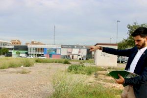 Cristian Ramírez: “El huerto urbano que se  encontraba en la Calle Onda amplia el número de parcelas en su nueva ubicación”