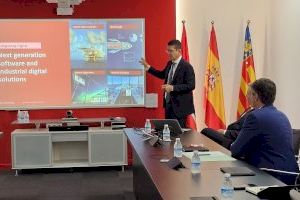 El Alcalde Marcos Zaragoza visita las instalaciones del grupo tecnológico Kongsberg junto con su presidente