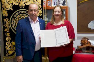 Nuria Faus Dauder nombrada Camarera de la Hermandad del Santísimo Cristo de la Buena Muerte para los años 2025-2027