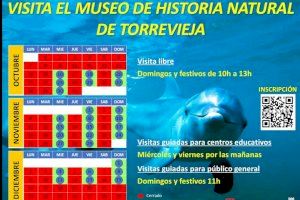 El museo de historia natural reabre durante dos meses en otoño con visitas guiadas gratuitas