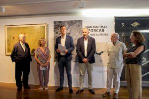 La Diputació de Castelló enaltix la figura de l'artista i arqueòleg Porcar en l'exposició 'Juan Bautista Porcar i l'Art Rupestre'