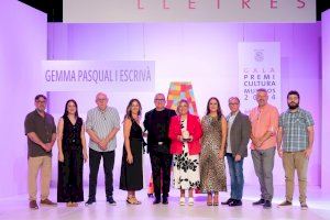 Gemma Pasqual i Escrivà homenajeada en la Gala del Premi Cultura Museros 2024