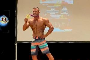 Un burrianense se alza como campeón mundial de culturismo