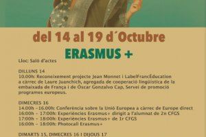 L’IES Francesc Ribalta celebra els Erasmus+ days i el reconeixement pel projecte Jean Monnet i LabelFrancÉducation